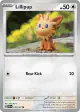 Lillipup 170/197 Common card from Obsidian Flames