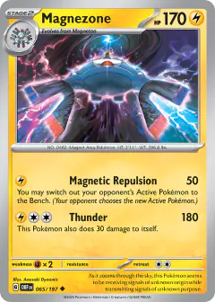 Magnezone 065/197 Uncommon card from Obsidian Flames