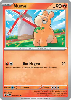 Numel 031/197 Common card from Obsidian Flames