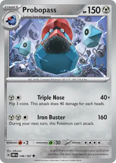 Probopass 146/197 Uncommon card from Obsidian Flames