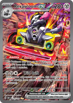 Revavroom ex 224/197 Special Illustration Rare card from Obsidian Flames