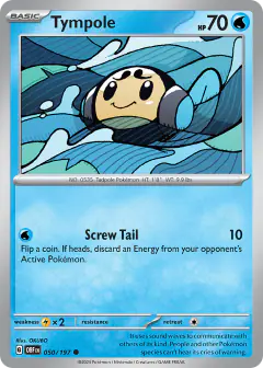 Tympole 050/197 Common card from Obsidian Flames