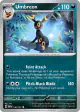Umbreon 130/197 Uncommon card from Obsidian Flames