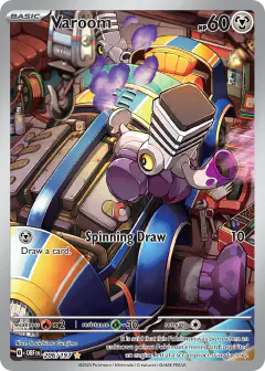 Varoom 206/197 Illustration Rare card from Obsidian Flames