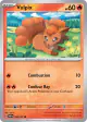 Vulpix 028/197 Common card from Obsidian Flames
