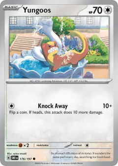 Yungoos 176/197 Common card from Obsidian Flames