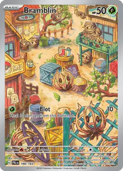 Bramblin 198/193 Illustration Rare card from Paldea Evolved