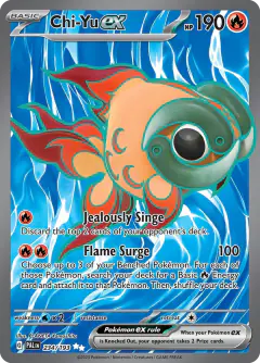 Chi-Yu ex 234/193 Ultra Rare card from Paldea Evolved