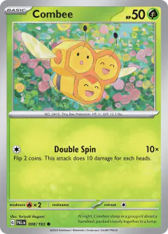 Combee 008/193 Common card from Paldea Evolved