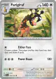 Farigiraf 155/193 Uncommon card from Paldea Evolved