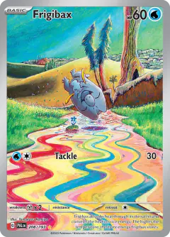Frigibax 208/193 Illustration Rare card from Paldea Evolved