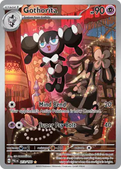 Gothorita 213/193 Illustration Rare card from Paldea Evolved