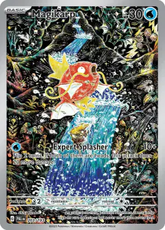 Magikarp 203/193 Illustration Rare card from Paldea Evolved