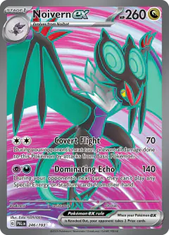 Noivern ex 246/193 Ultra Rare card from Paldea Evolved