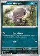 Paldean Wooper 128/193 Common card from Paldea Evolved