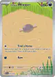 Paldean Wooper 221/193 Illustration Rare card from Paldea Evolved