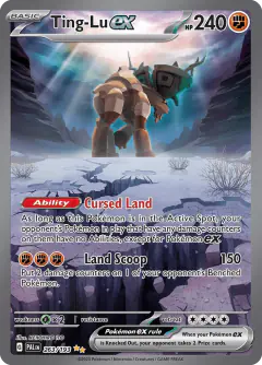 Ting-Lu ex 263/193 Special Illustration Rare card from Paldea Evolved