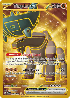 Ting-Lu ex 275/193 Hyper Rare card from Paldea Evolved