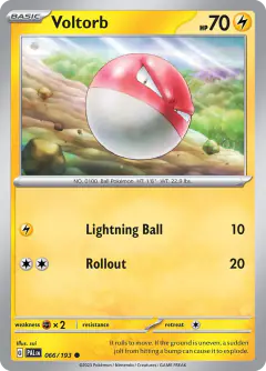 Voltorb 066/193 Common card from Paldea Evolved