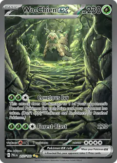 Wo-Chien ex 257/193 Special Illustration Rare card from Paldea Evolved