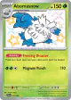 Abomasnow 101/091 Shiny Rare card from Paldean Fates