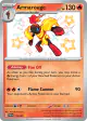 Armarouge 115/091 Shiny Rare card from Paldean Fates