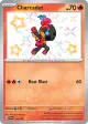 Charcadet 114/091 Shiny Rare card from Paldean Fates
