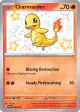 Charmander 109/091 Shiny Rare card from Paldean Fates
