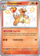 Charmeleon 110/091 Shiny Rare card from Paldean Fates