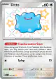 Ditto 201/091 Shiny Rare card from Paldean Fates