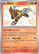 Entei 112/091 Shiny Rare card from Paldean Fates