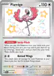Flamigo 211/091 Shiny Rare card from Paldean Fates