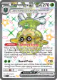 Forretress ex 212/091 Shiny Ultra Rare card from Paldean Fates