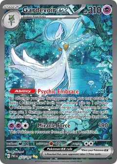 Gardevoir ex 233/091 Special Illustration Rare card from Paldean Fates