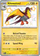 Kilowattrel 146/091 Shiny Rare card from Paldean Fates