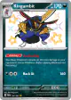 Kingambit 187/091 Shiny Rare card from Paldean Fates