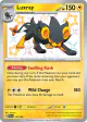 Luxray 137/091 Shiny Rare card from Paldean Fates