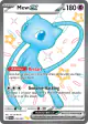 Mew ex 216/091 Shiny Ultra Rare card from Paldean Fates