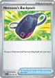 Nemona's Backpack 083/091 Uncommon card from Paldean Fates