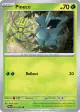 Pineco 001/091 Common card from Paldean Fates