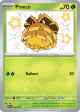 Pineco 099/091 Shiny Rare card from Paldean Fates
