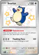 Snorlax 202/091 Shiny Rare card from Paldean Fates