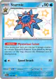 Starmie 119/091 Shiny Rare card from Paldean Fates