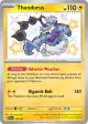 Thundurus 139/091 Shiny Rare card from Paldean Fates