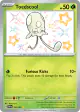 Toedscool 105/091 Shiny Rare card from Paldean Fates