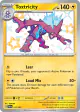Toxtricity 141/091 Shiny Rare card from Paldean Fates