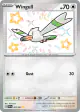 Wingull 203/091 Shiny Rare card from Paldean Fates