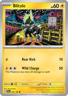 Blitzle 062/182 Common card from Paradox Rift
