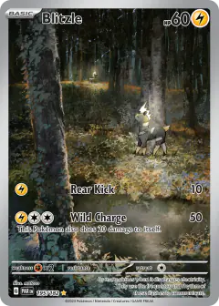 Blitzle 195/182 Illustration Rare card from Paradox Rift