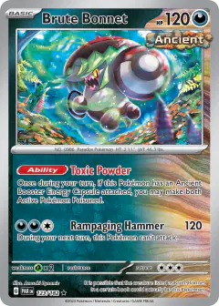 Brute Bonnet 123/182 Rare card from Paradox Rift